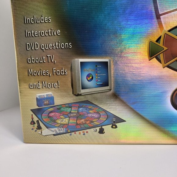 Trivial Pursuit DVD Pop Culture Board Game Parker Brothers 2003 Edition Vintage - Picture 3 of 12